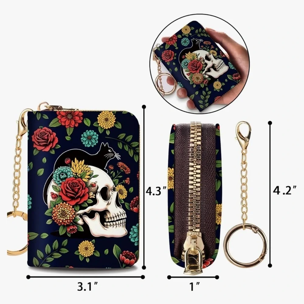 Credit Card Holder RFID Wallet, Small Card Holder Wallet for Women ( new)